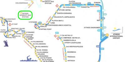 خريطة kifissos محطة الحافلات